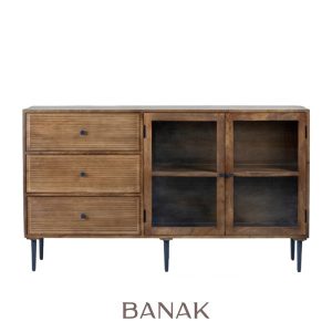 Aparador Boreal de madera maciza de Banak