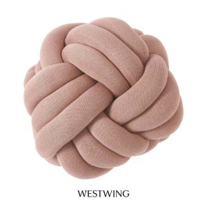 Cojín nudo rosa palo de Westwing