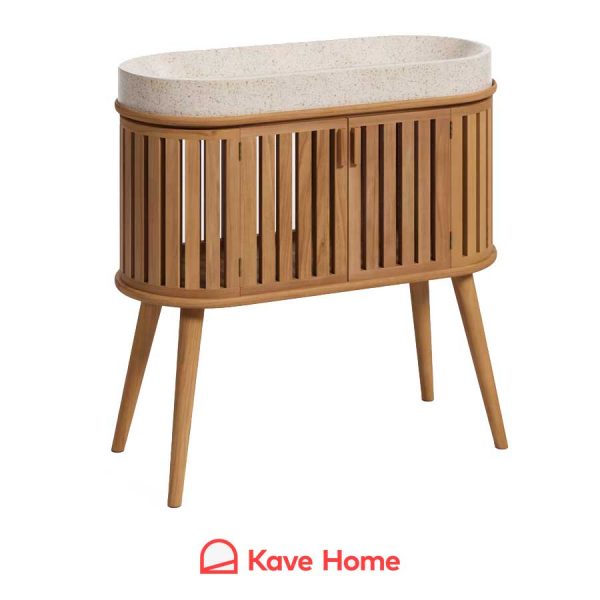 Mueble de lavabo Rokia de Kave Home