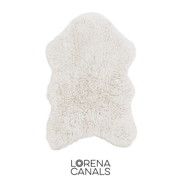 Alfombra Woolable Woolly sheep blanca Lorena Canals