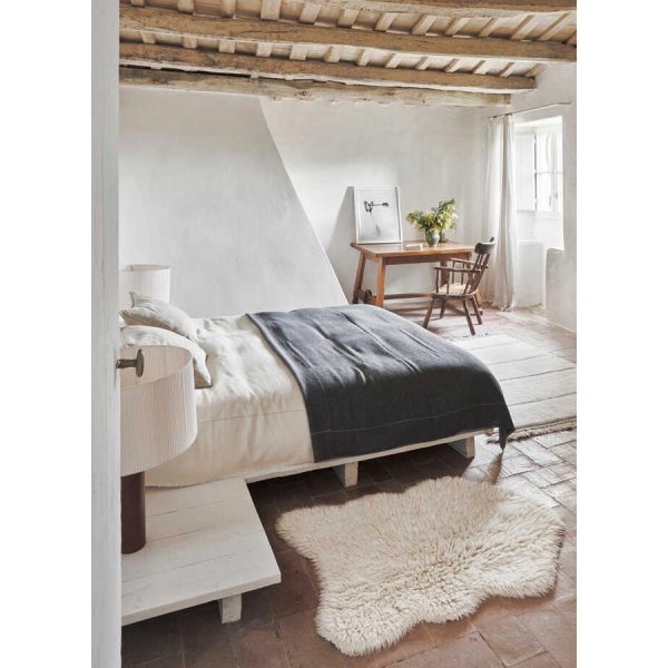 Alfombra Woolable Woolly sheep blanca Lorena Canals