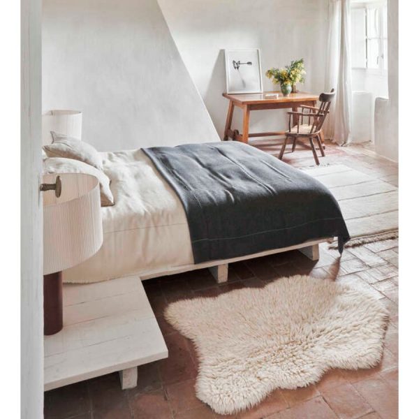 Alfombra Woolable Woolly sheep blanca Lorena Canals