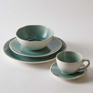 Plato llano Gogain verde de La Redoute