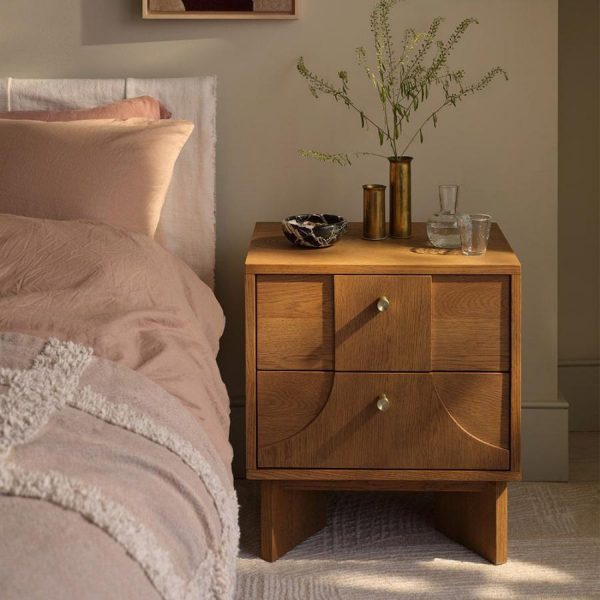Umi bedside table by Atkin and Thyme