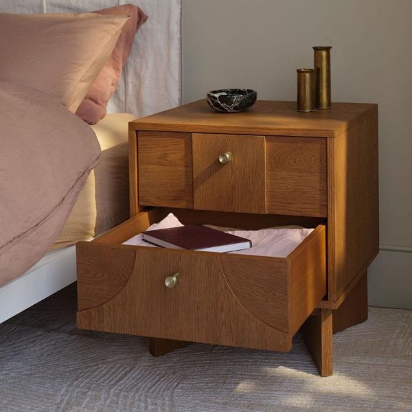 Umi bedside table by Atkin and Thyme