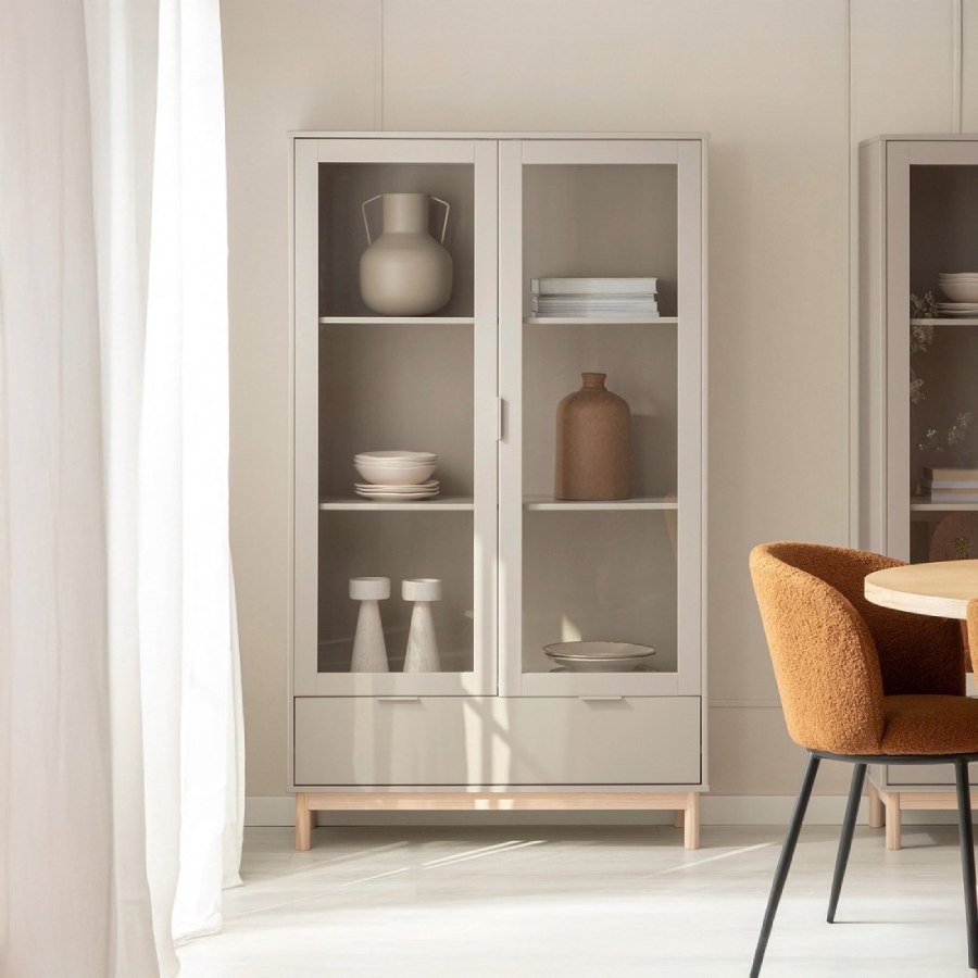 Vitrina Elian gris de Klast Home