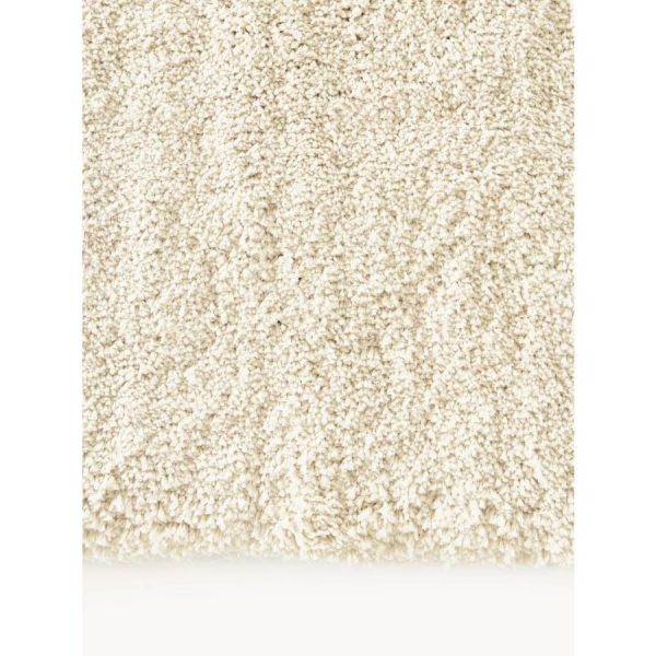 Alfombra Leigthon de pelo largo crema de Westwing
