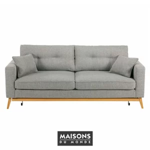 Canapé convertible Brooke gris de Maisons du Monde