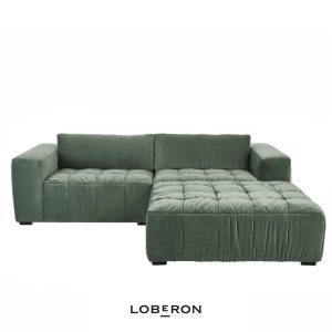 Canapé Ottolline vert de Loberon