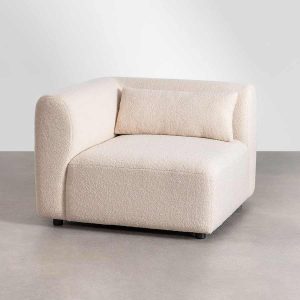 Sofá modular de borreguito Fogler de Sklum