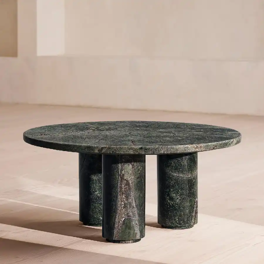 Tisbury green marble coffee marble by Soho Home