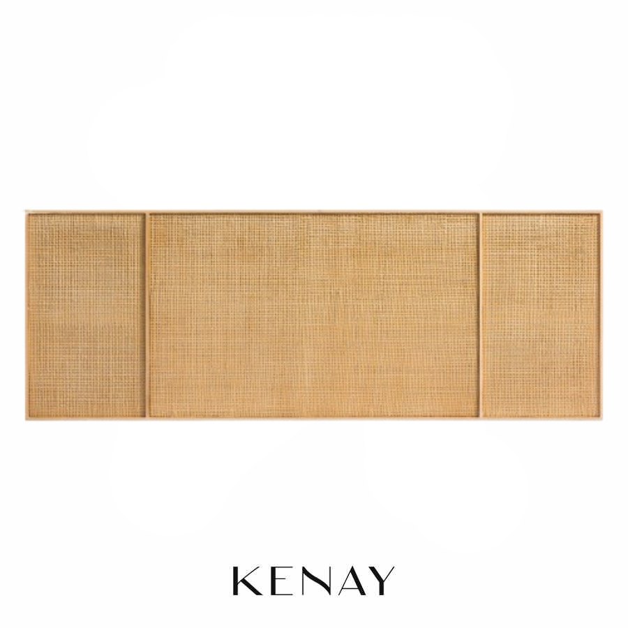 Cabecero Breda de ratán de Kenay