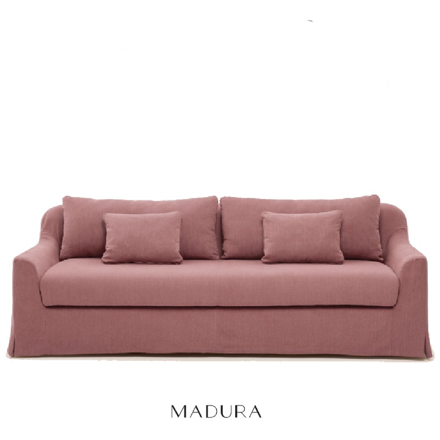 Canapé Claribel rose de Madura