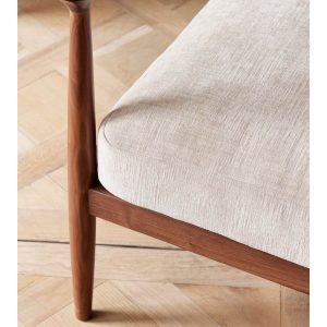 Fauteuil Charles beige de Cyrillus