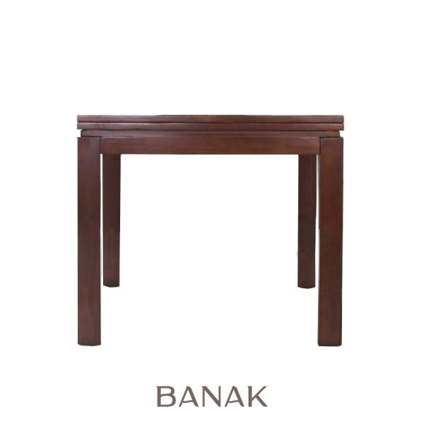 Mesa de comedor de madera extensible de Banak