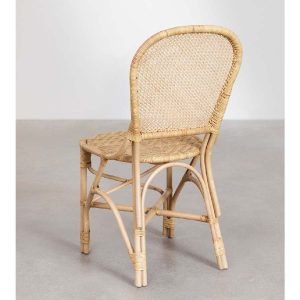 Silla de comedor de ratán Zariel de Sklum