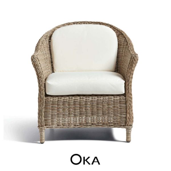 Girona garden armchair by OKA