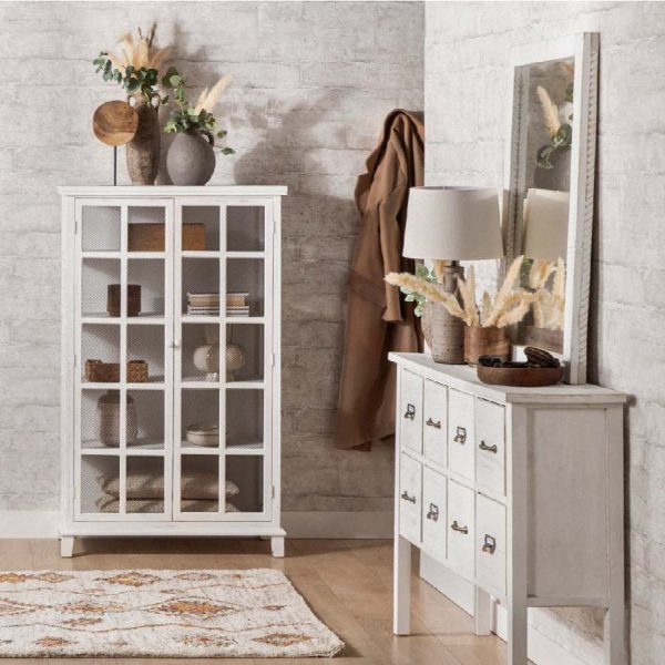 Vitrina Folk blanca de Klast Home