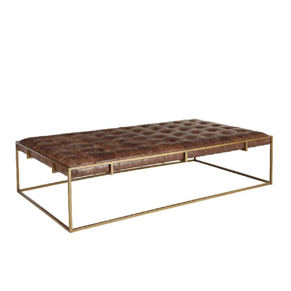 Wallace ottoman coffee table by OKA