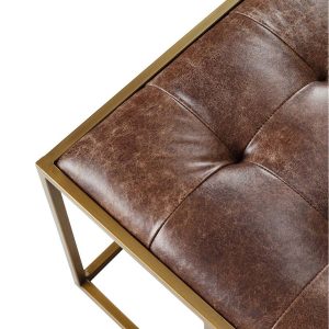 Wallace ottoman coffee table by OKA