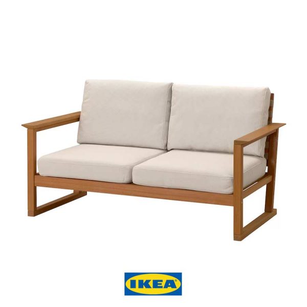 Sofá de jardín Hattholmen de Ikea