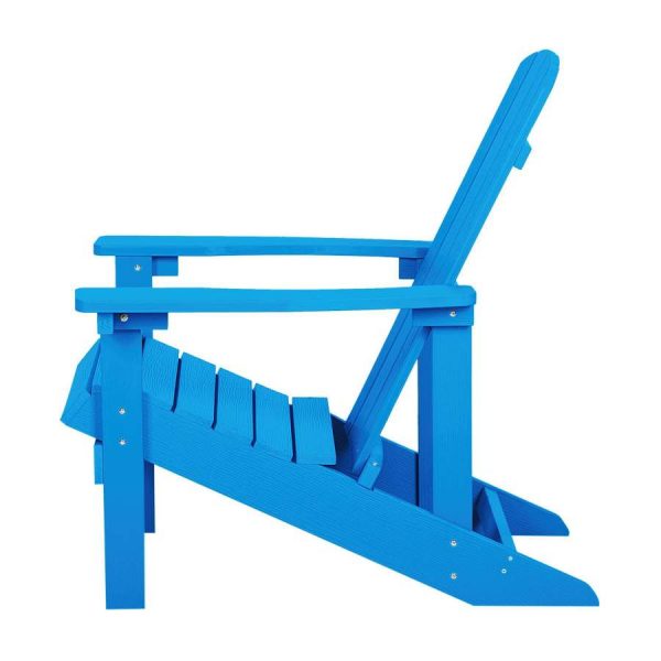 Silla Adirondack azul