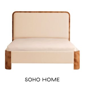 White Tremont bed by Soho Home