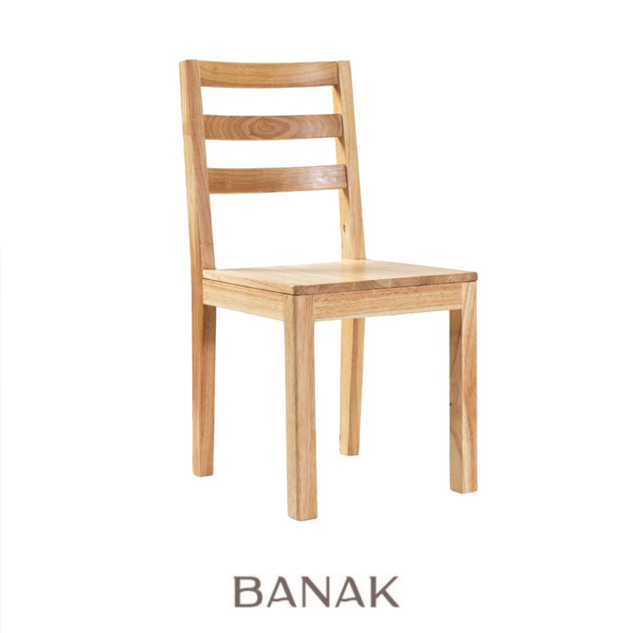 Silla Liona de madera maciza de Banak