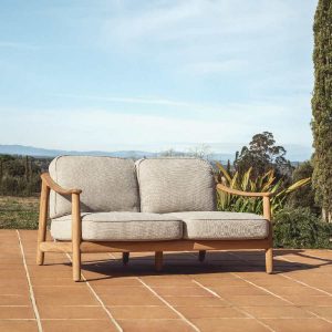 Sofá de exterior Elunda de Kave Home