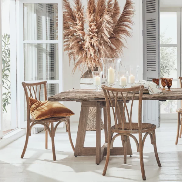 Feur wooden chair by OKA