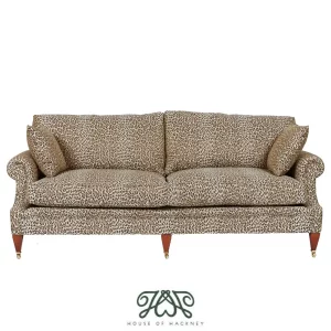 WILD CARD Jacquard Wilton 3-Seater Sofa by House of Hackney