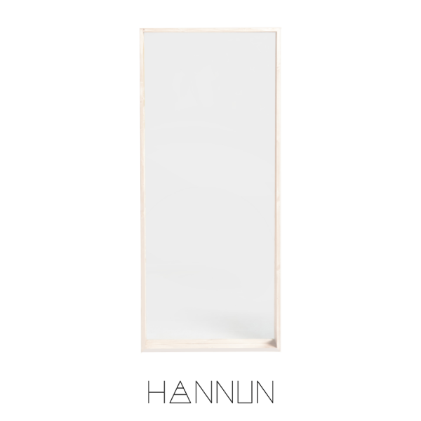 Espejo Anzor blanco de Hannun