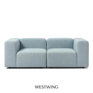 Sofá modular azul Lena de Westwing