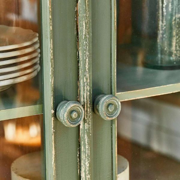 Vitrine vert Cassanet de Loberon