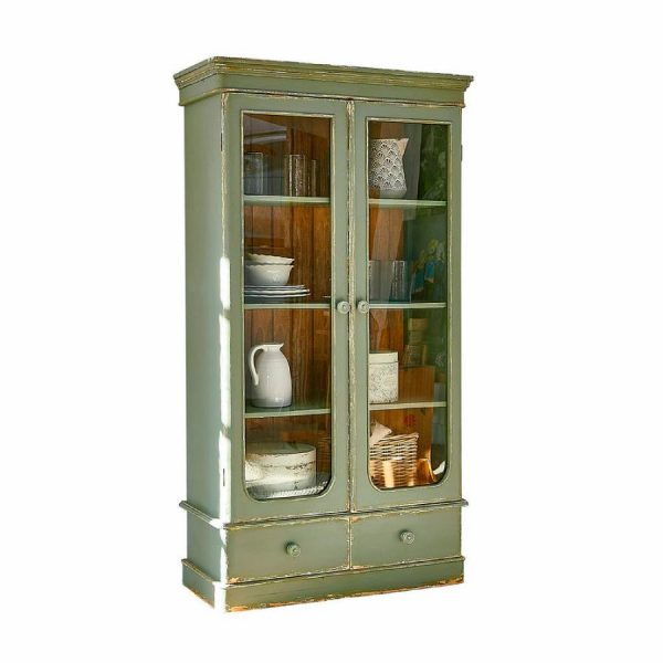 Vitrine vert Cassanet de Loberon