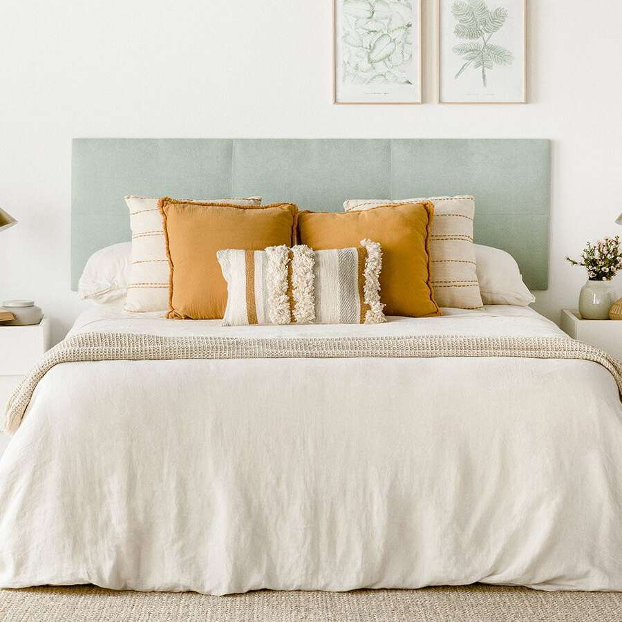 Cabecero verde menta Ilan de Kenay