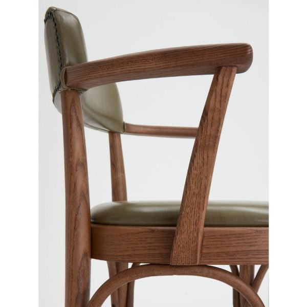 Hamilton leather chair by Soho Home