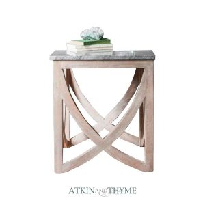 Lily side table by Atkin and Thyme