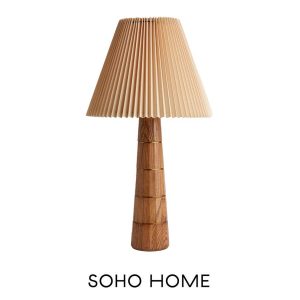 Facet table lamp by Soho Home