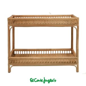 Consola de ratán Borneo de El Corte Inglés