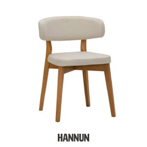 Silla Melia tapizada de Hannun