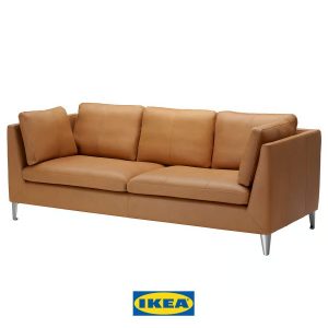 Sofá Stockholm de piel de Ikea