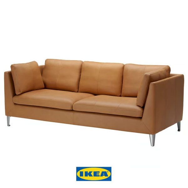 Sofá Stockholm de piel de Ikea