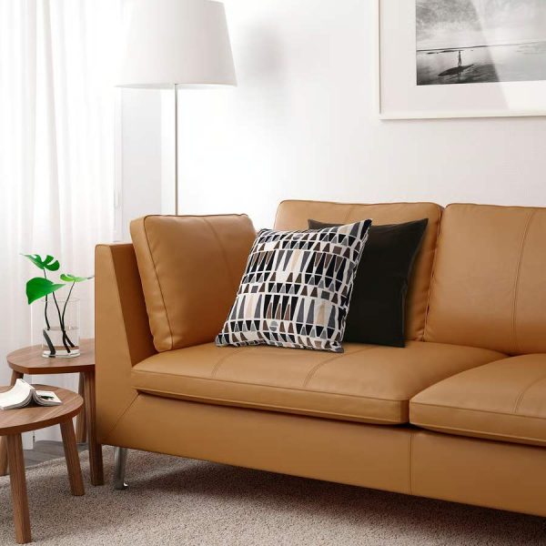 Sofá Stockholm de piel de Ikea