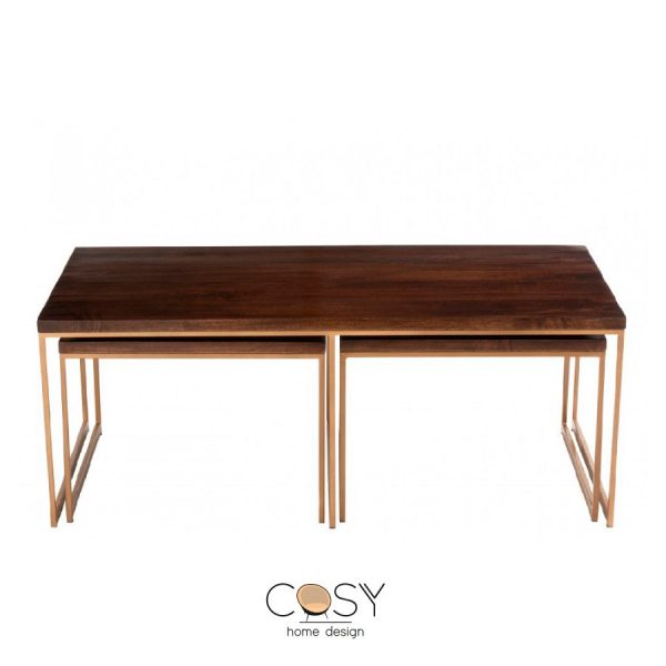 Table basse Rafi en bois