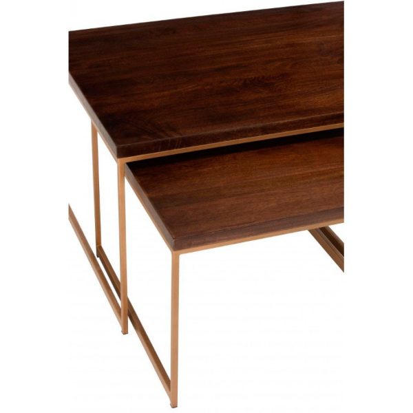 Table basse Rafi en bois