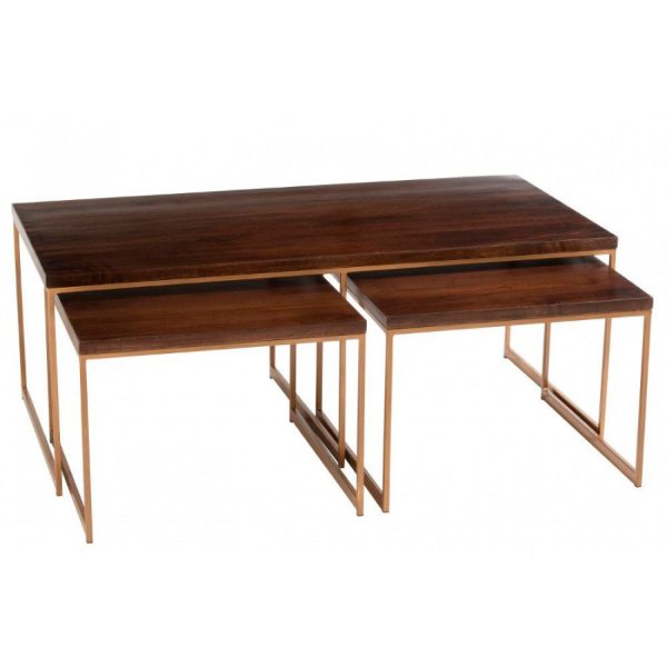 Table basse Rafi en bois
