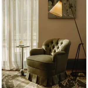 Rosie linen armchair by Soho Home