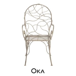 Viticcio garden chair by OKA