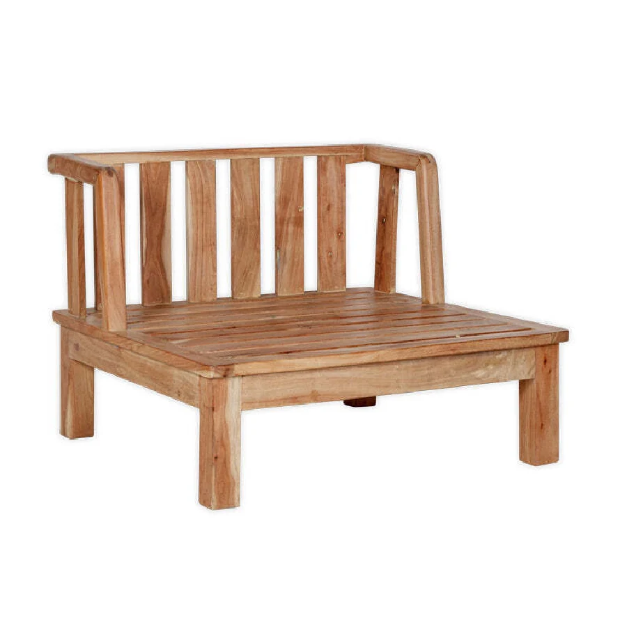 Sadhi woodn outdoor armchair from Nkuku